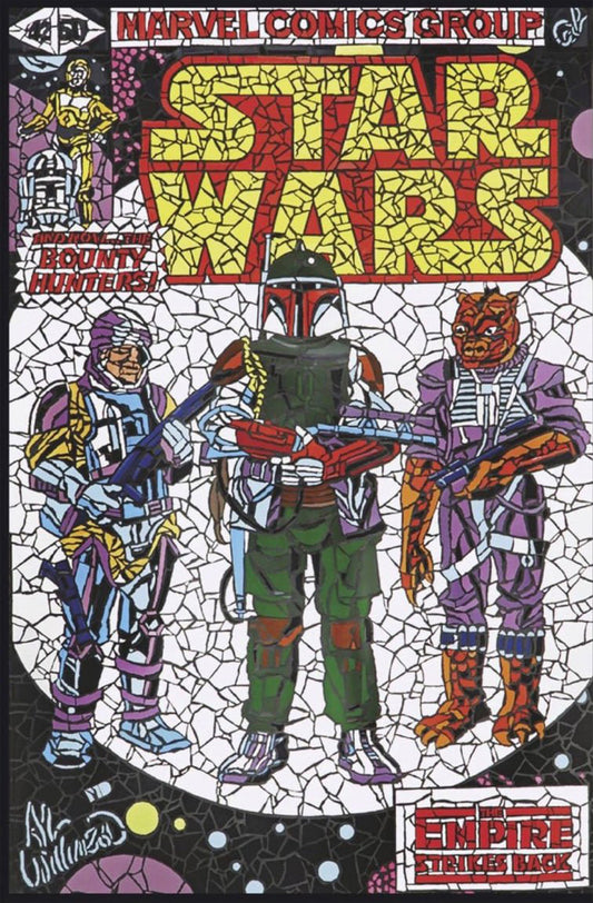 WAR OF THE BOUNTY HUNTERS #1 SHATTERED TRADE DRESS VARIANT LIMITED TO 3000
