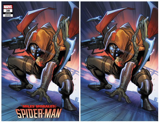 MILES MORALES: SPIDER-MAN #38 STEPHEN SEGOVIA TRADE/VIRGIN VARIANT SET LIMITED TO 1000 SETS