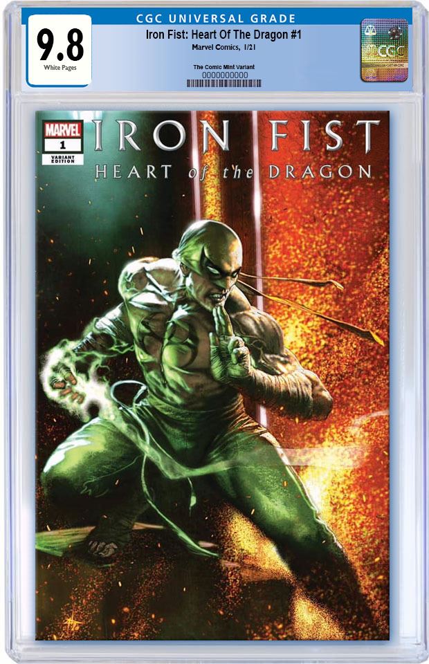 IRON FIST HEART OF THE DRAGON #1 GABRIELE DELL'OTTO VARIANT