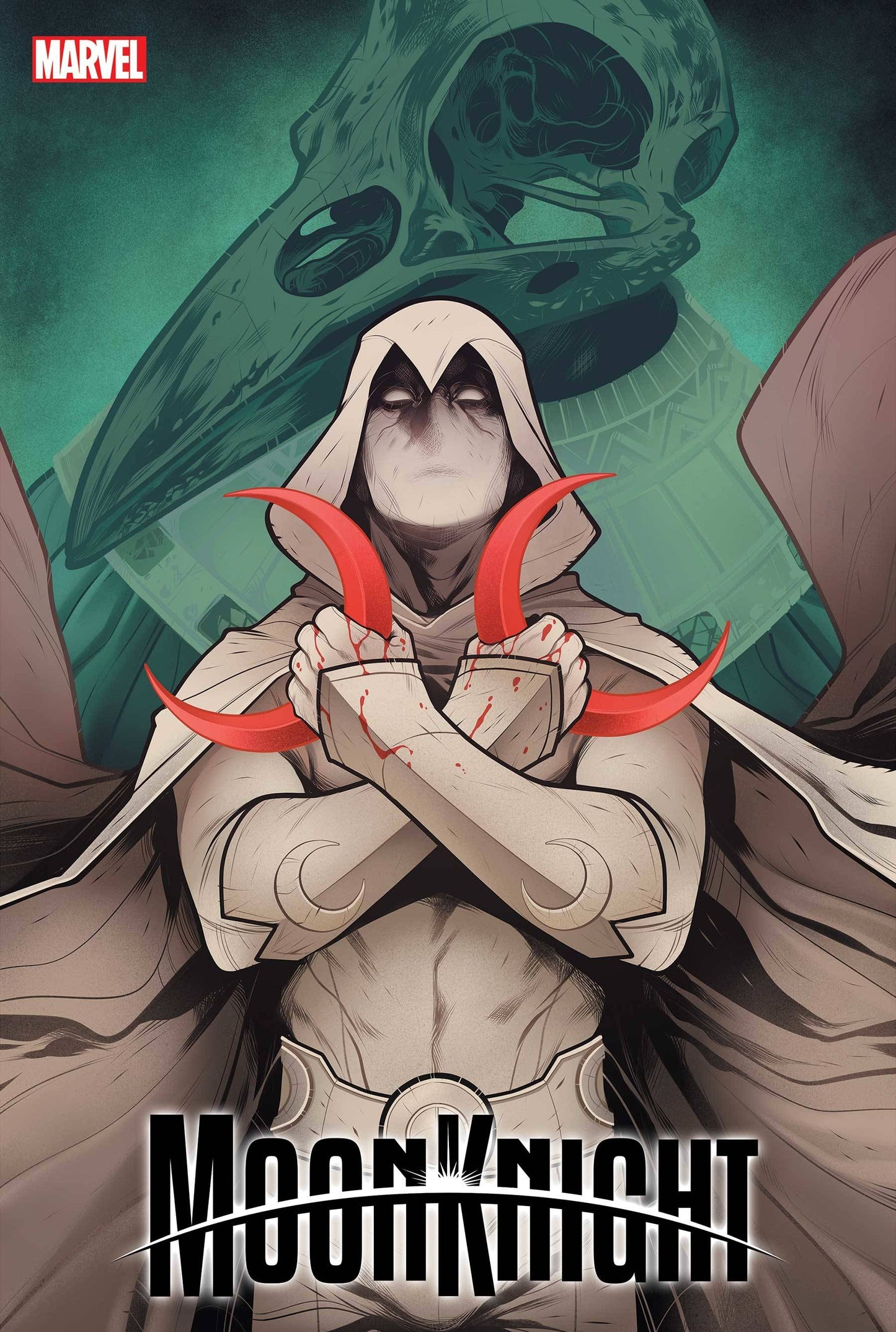 MOON KNIGHT #1 GERARDO ZAFFINO VIRGIN VARIANT LIMITED TO 1000 WITH NUMBERED COA & RATIO SETS
