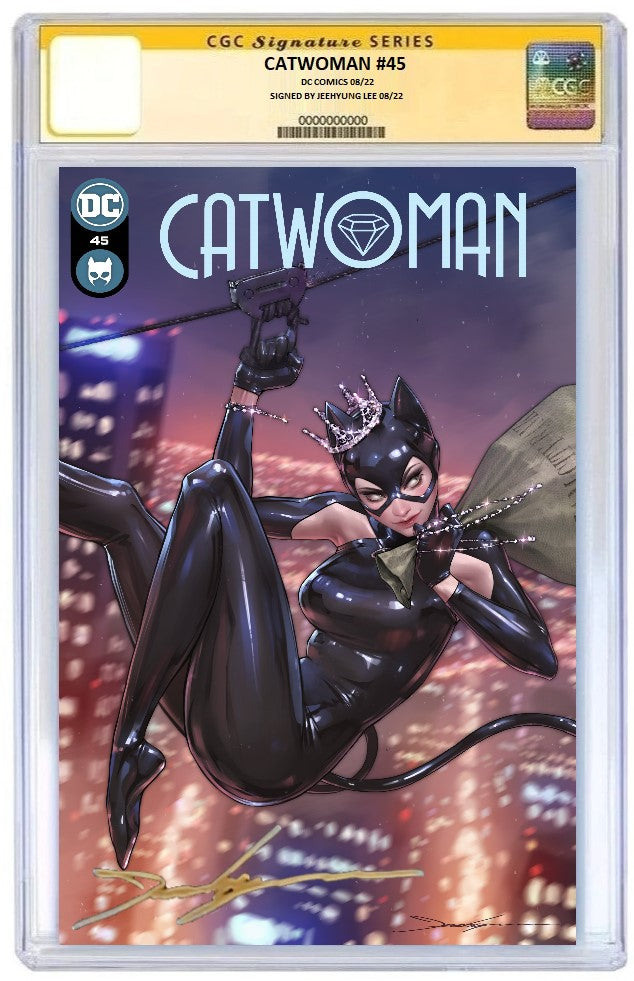 CATWOMAN #45 JEEHYUNG LEE EXCLUSIVE TRADE DRESS VARIANT CGC SS PREORDER