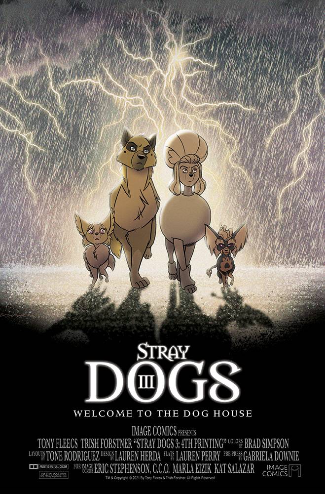 STRAY DOGS #3 4TH PRINT VARIANT