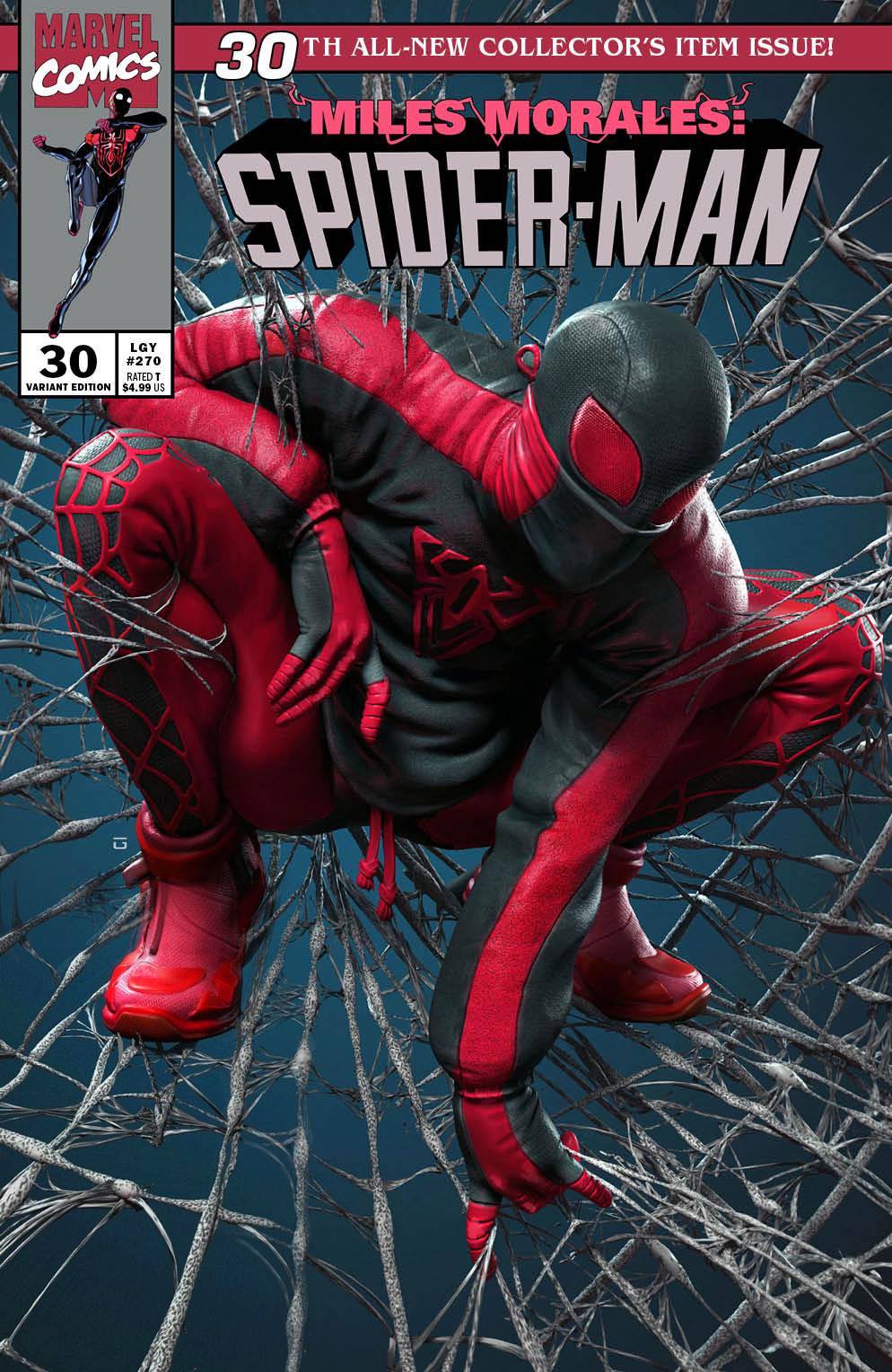 MILES MORALES SPIDER-MAN #30 RAFAEL GRASSETTI TRADE DRESS VARIANT LIMITED TO 3000