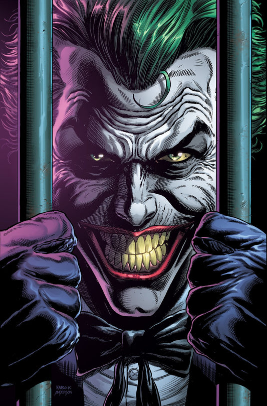 BATMAN THREE JOKERS #2 (OF 3) PREMIUM VARIANT D BEHIND BARS