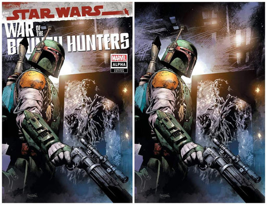STAR WARS WAR BOUNTY HUNTERS ALPHA #1 CARLO PAGULAYAN TRADE DRESS/VIRGIN VARIANT SET LIMITED TO 800 SETS