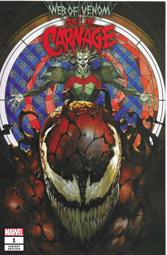 WEB OF VENOM CULT OF CARNAGE #1 SKAN SRISUWAN TRADE DRESS VARIANT LIMITED TO 3000