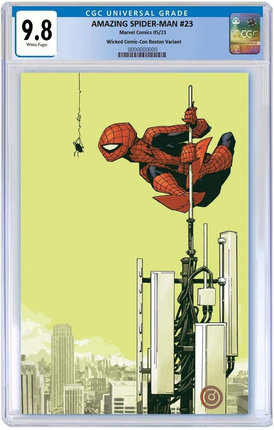 AMAZING SPIDER-MAN #23 BACHALO VIRGIN VARIANT LIMITED TO 500 COPIES CGC 9.8 PREORDER
