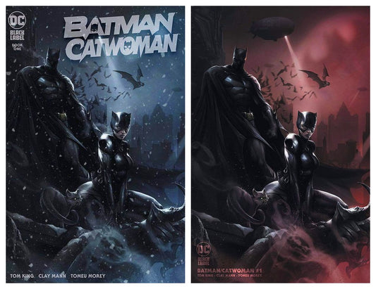 BATMAN CATWOMAN #1 FRANCESCO MATTINA TRADE DRESS/MINIMAL TRADE VARIANT SET