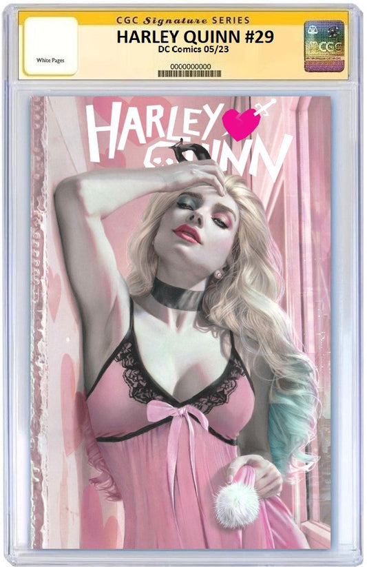 HARLEY QUINN #29 NATALI SANDERS TRADE DRESS VARIANT LIMITED TO 3000 COPIES CGC SS PREORDER