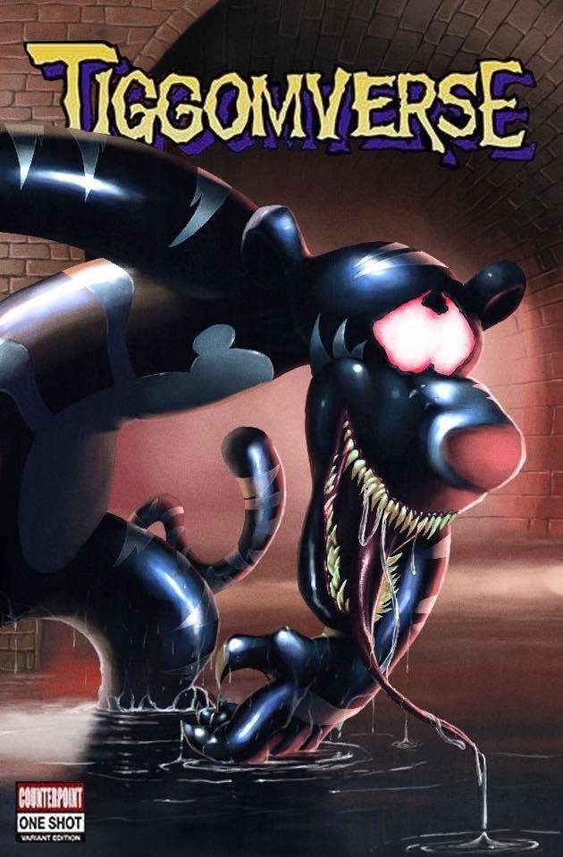 TIGGOMVERSE #1 MARAT MYCHAELS 'VENOM #1 DELL'OTTO' HOMAGE
