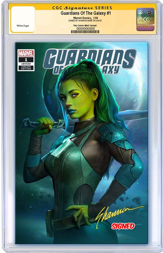 GUARDIANS OF THE GALAXY #1 SHANNON MAER TRADE DRESS VARIANT LIMITED TO 3000 CGC SS PREORDER