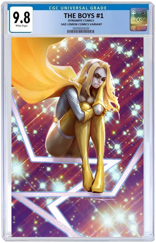 THE BOYS #1 IVAN TAO STARLIGHT SDCC VARIANT LIMITED TO 600 COPIES CGC 9.8 PREORDER