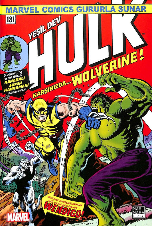 INCREDIBLE HULK #181 TURKISH VARIANT