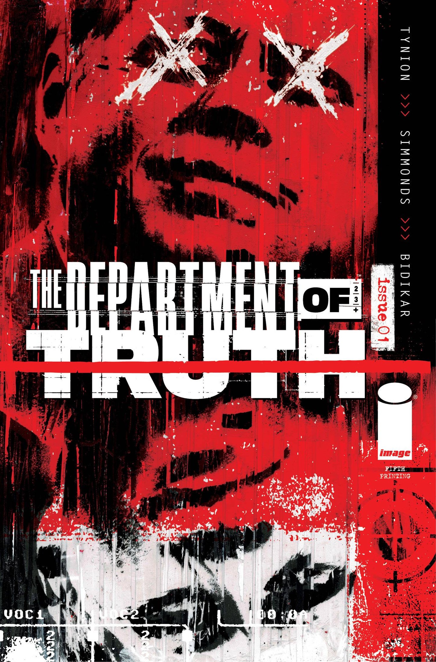 DEPARTMENT OF TRUTH #1 5TH PRINT VARIANT