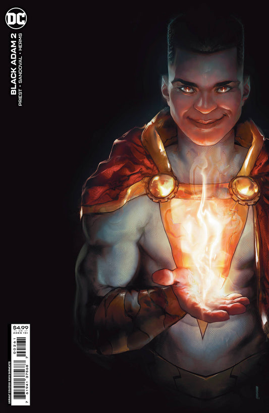 BLACK ADAM #2 CVR E BOLT COSTUME VARIANT