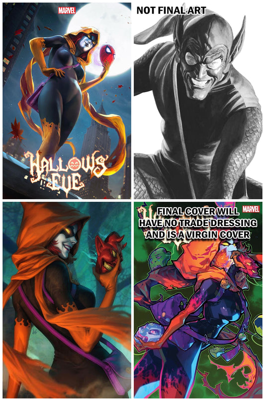 HALLOWS EVE #1 TIAGO DA SILVA VARIANT LIMITED TO 300 COPIES WITH NUMBERED COA + 1:100, 1:200 & 1:300 VARIANTS
