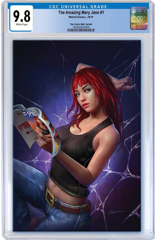 AMAZING MARY JANE #1 SHANNON MAER VIRGIN VARIANT LIMITED TO 600 CGC 9.8 PREORDER