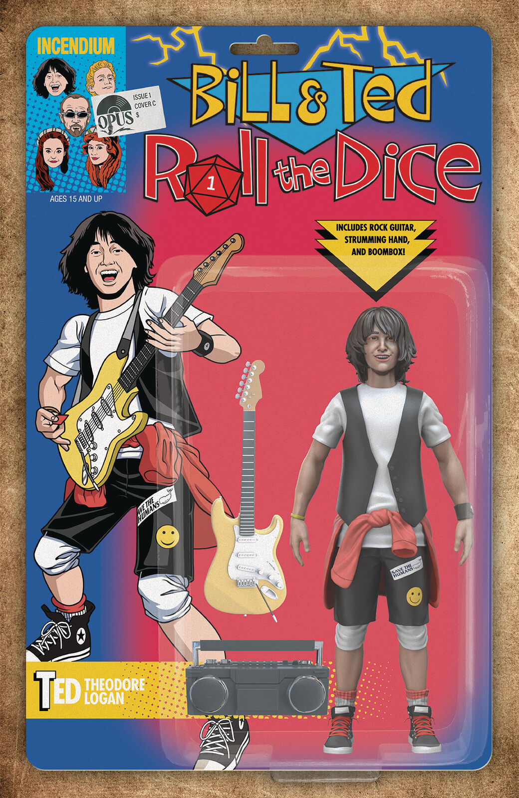 BILL & TED ROLL DICE #1 1:5 ACTION FIGURE VARIANT (15/06/2022-WK4)
