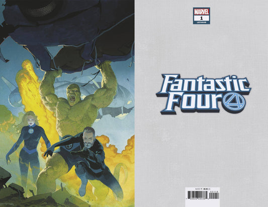 08/08/17 FANTASTIC FOUR #1 1:100 RIBIC VIRGIN VAR