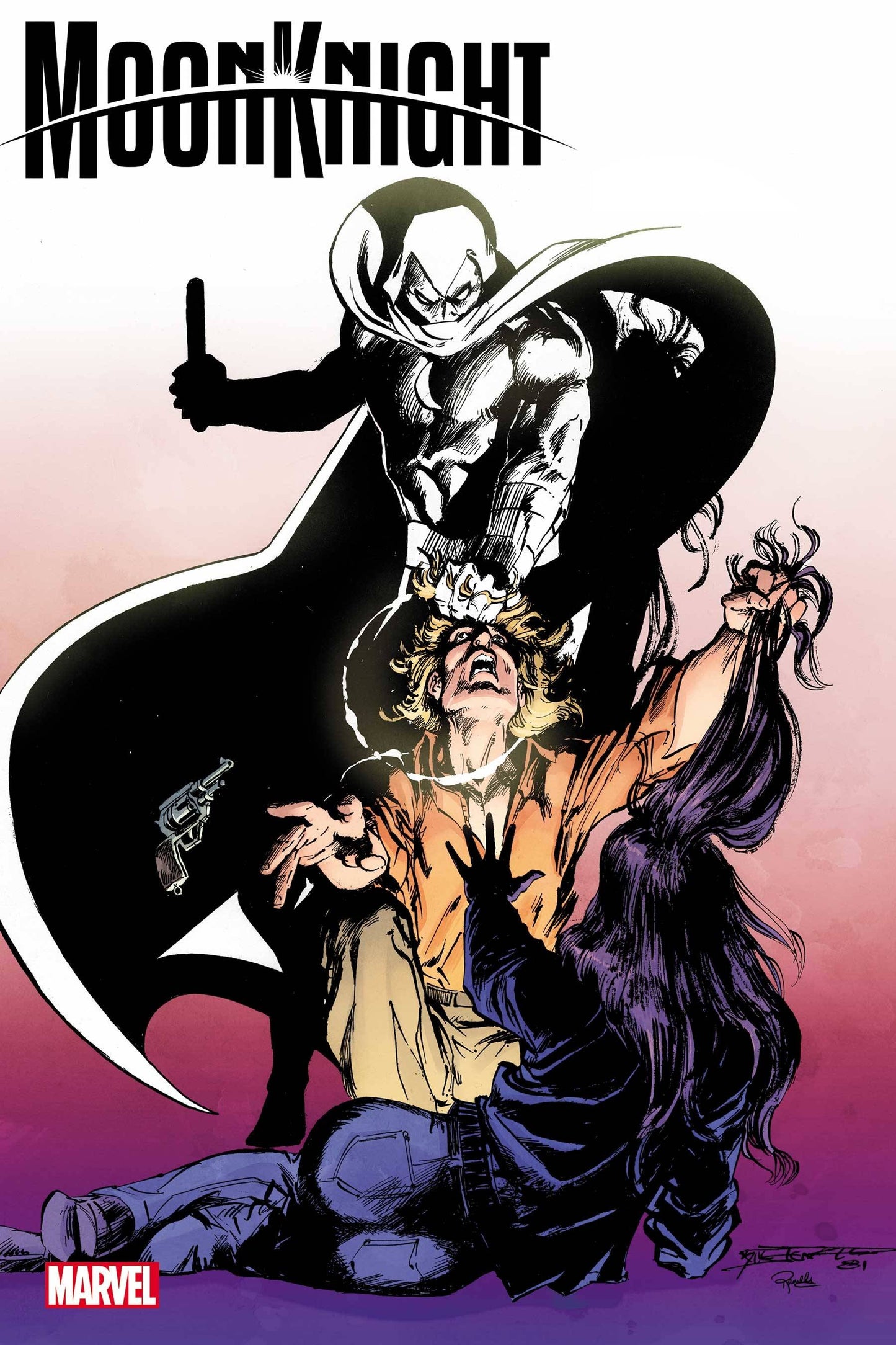 MOON KNIGHT #1 GERARDO ZAFFINO VIRGIN VARIANT LIMITED TO 1000 WITH NUMBERED COA & RATIO SETS