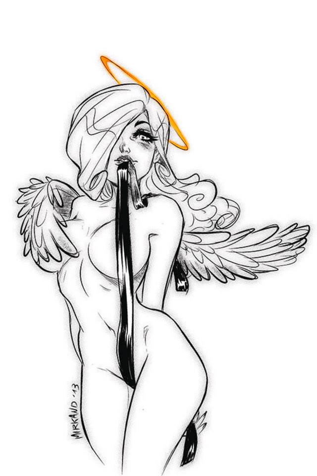 MIRKA ANDOLFOS UNSACRED #1 1:10 ANDOLFO GOLD FOIL HALO VARIANT