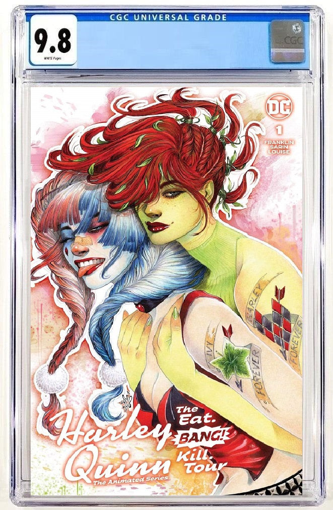 HARLEY QUINN THE EAT BANG KILL TOUR #1 ZOE LACCHEI NYCC VARIANT LIMITED TO 1000 COPIES CGC 9.8 PREORDER