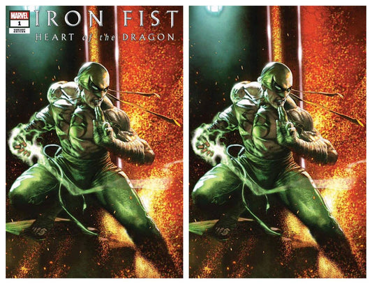 IRON FIST HEART OF THE DRAGON #1 GABRIELE DELL'OTTO VARIANT