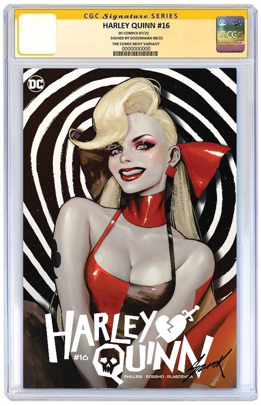 HARLEY QUINN #16 SOZOMAIKA TRADE DRESS VARIANT LIMITED TO 3000 CGC SS PREORDER