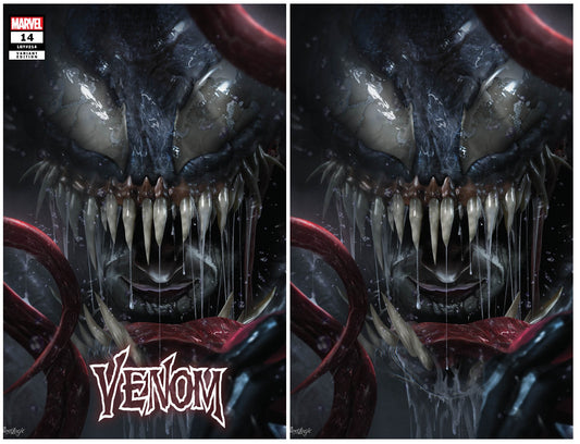 VENOM #14 BOSSLOGIC TRADE DRESS/VIRGIN VARIANT LIMITED TO 600 SETS WITH NUMBERED COA