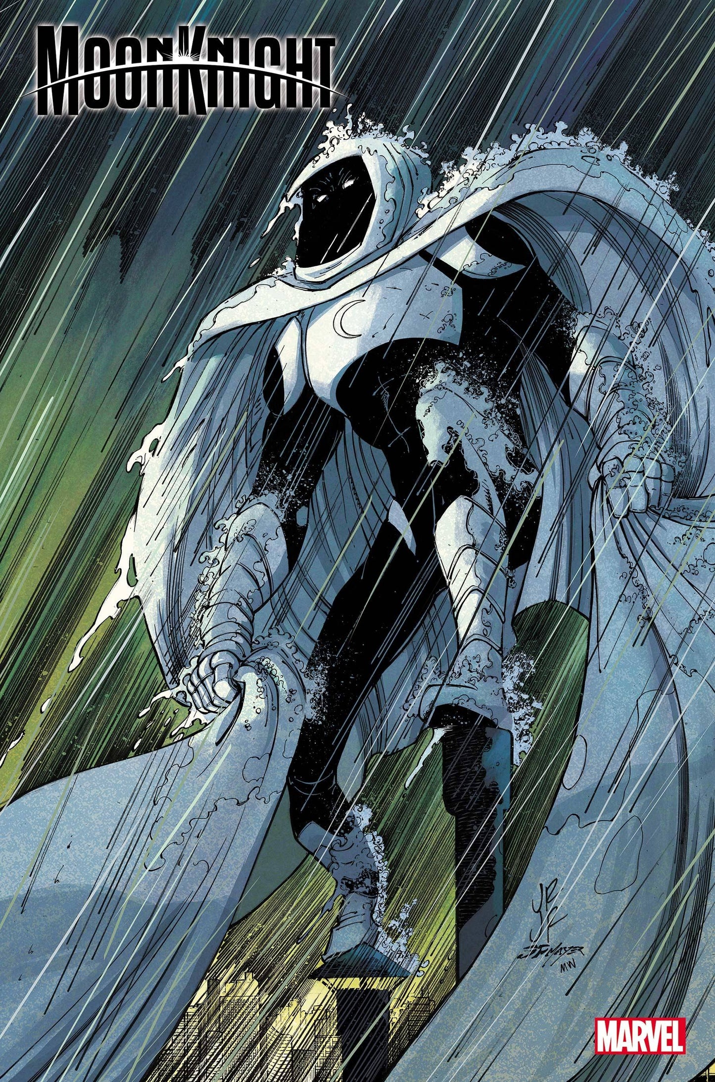 MOON KNIGHT #1 GERARDO ZAFFINO VIRGIN VARIANT LIMITED TO 1000 WITH NUMBERED COA & RATIO SETS