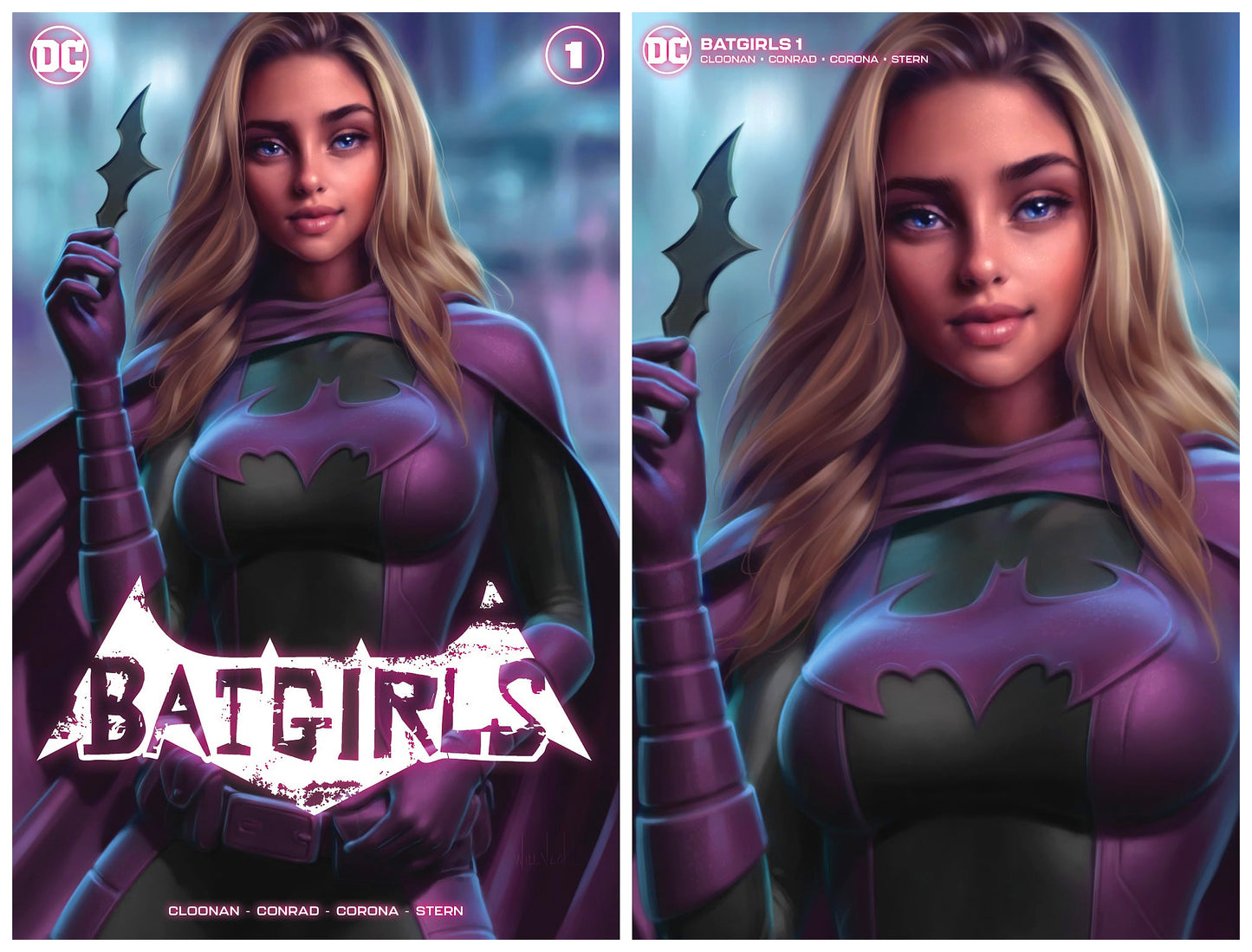 BATGIRLS #1 WILL JACK TRADE/MINIMAL TRADE DRESS VARIANT SET LIMITED TO 1500 SETS