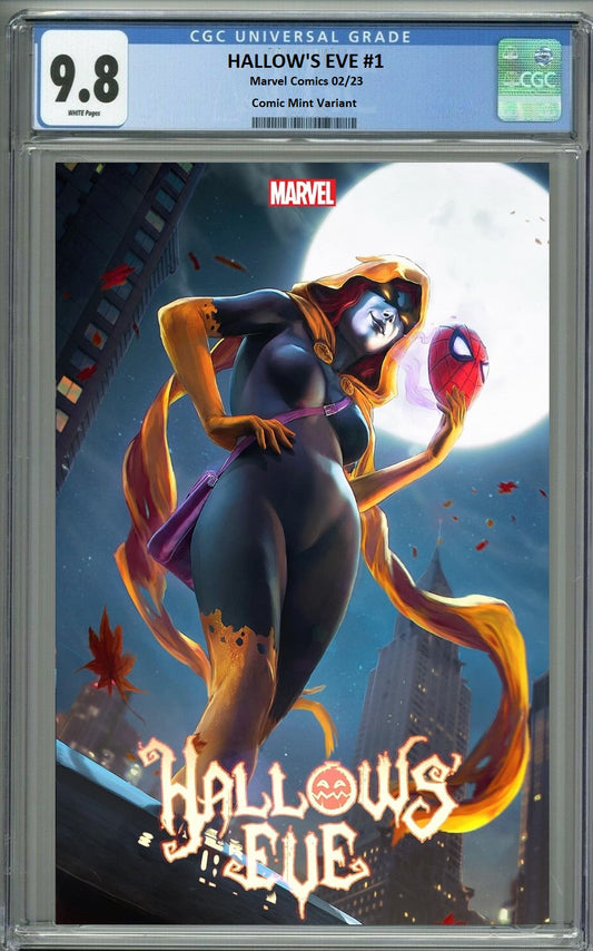 HALLOWS EVE #1 TIAGO DA SILVA VARIANT LIMITED TO 300 COPIES WITH NUMBERED COA CGC 9.8 PREORDER