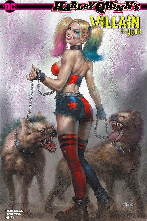 HARLEY QUINN VILLAIN OF THE YEAR #1 LUCIO PARRILLO TRADE DRESS VARIANT LIMITED TO 3000