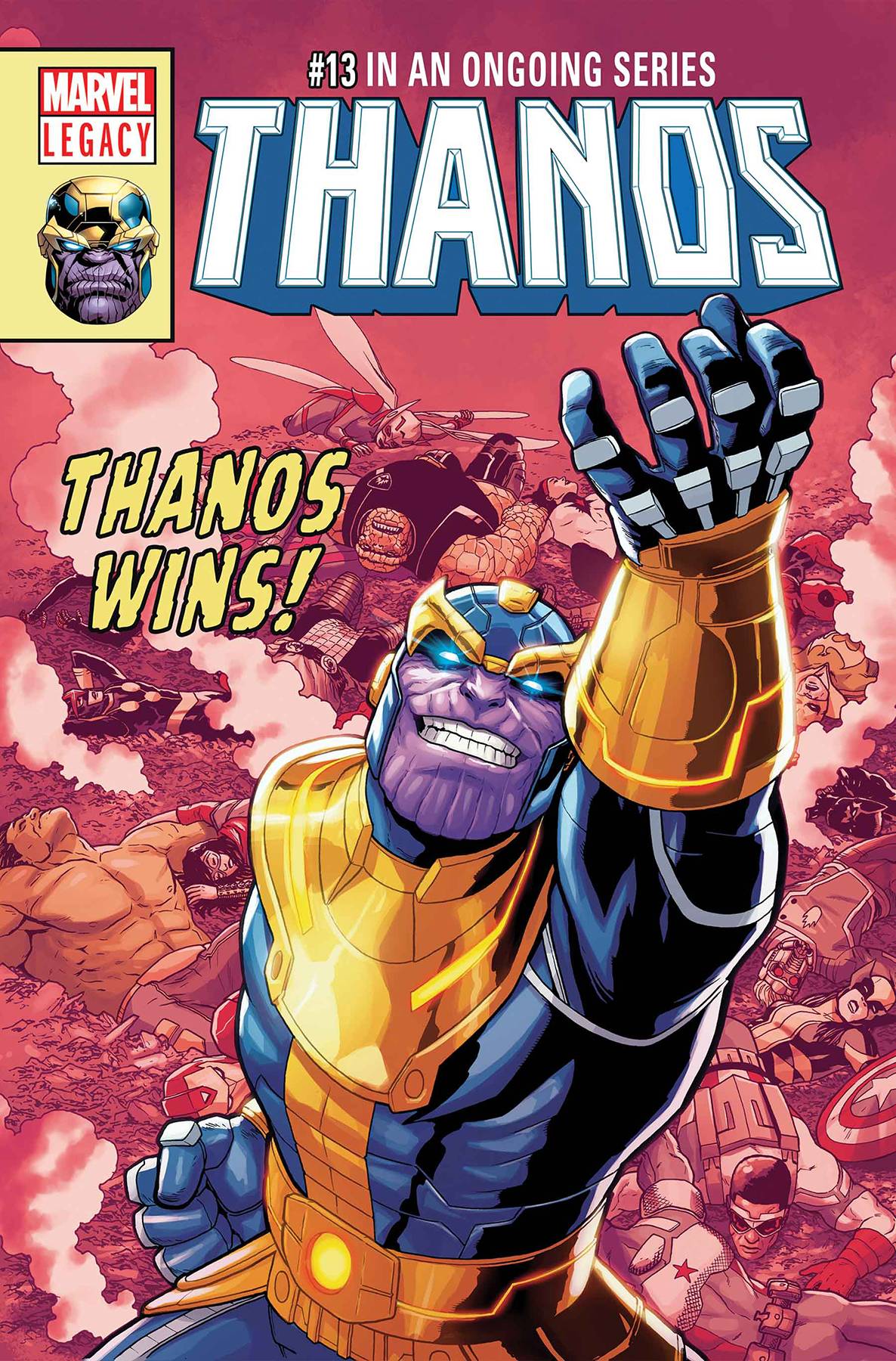 THANOS #13 BURROW LENTICULAR VARIANT- 1ST APP OF COSMIC GHOSTRIDER