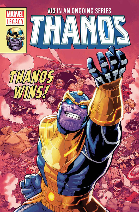 THANOS #13 BURROW LENTICULAR VARIANT- 1ST APP OF COSMIC GHOSTRIDER
