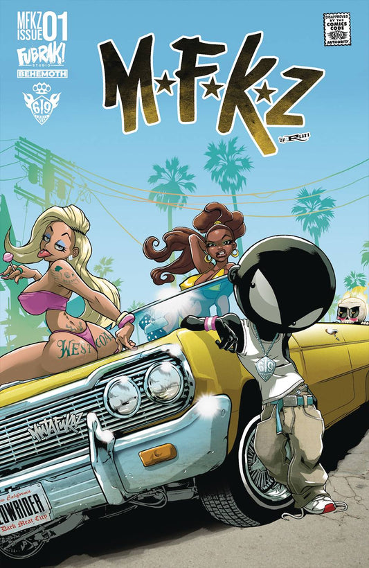 MFKZ #1 B STREET CRED (GRAND THEFT AUTO HOMAGE)