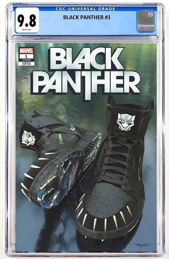 BLACK PANTHER #1 MIKE MAYHEW TRADE DRESS VARIANT CGC 9.8 PREORDER