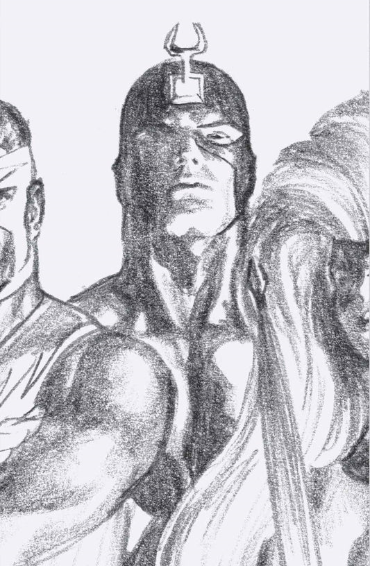 FANTASTIC FOUR #25 1:100 ALEX ROSS BLACK BOLT SKETCH TIMELESS VARIANT