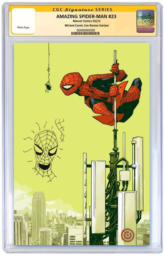 AMAZING SPIDER-MAN #23 BACHALO VIRGIN VARIANT LIMITED TO 500 COPIES CGC REMARK PREORDER