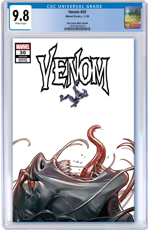 VENOM #30 WOO CHUL LEE 'VENOM #3 HOMAGE' VARIANT LIMITED TO 1500 COPIES WITH NUMBERED COA CGC 9.8 PREORDER