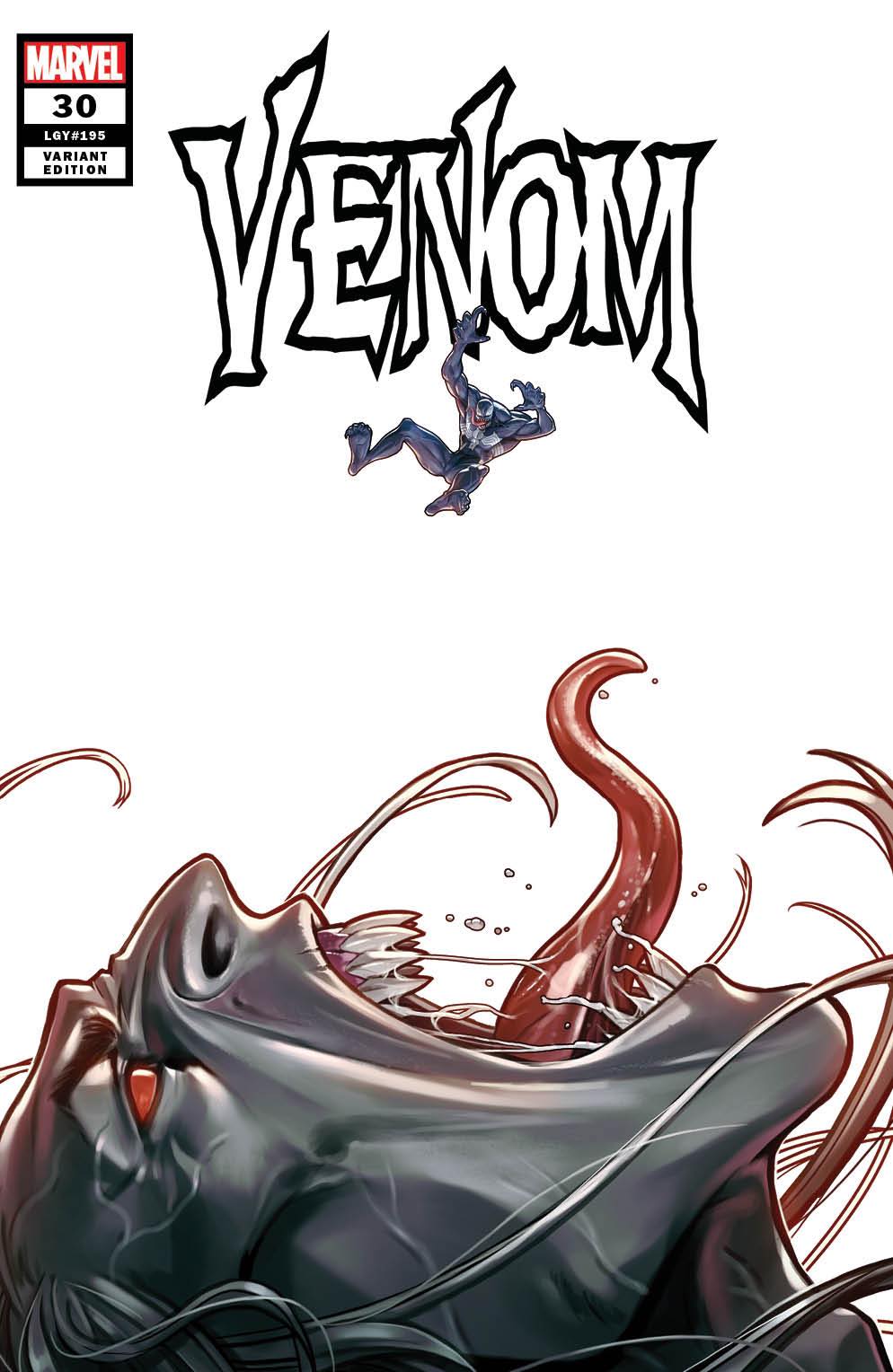 VENOM #30 WOO CHUL LEE 'VENOM #3 HOMAGE' VARIANT LIMITED TO 1500 COPIES WITH NUMBERED COA