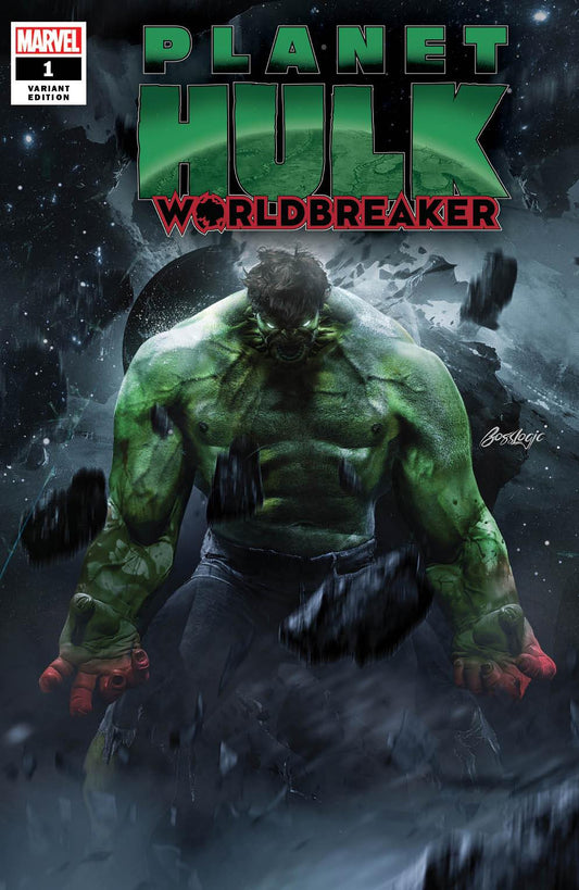 PLANET HULK WORLDBREAKER #1 BOSSLOGIC TRADE DRESS VARIANT LIMITED TO 2500 WITH NUMBERED COA