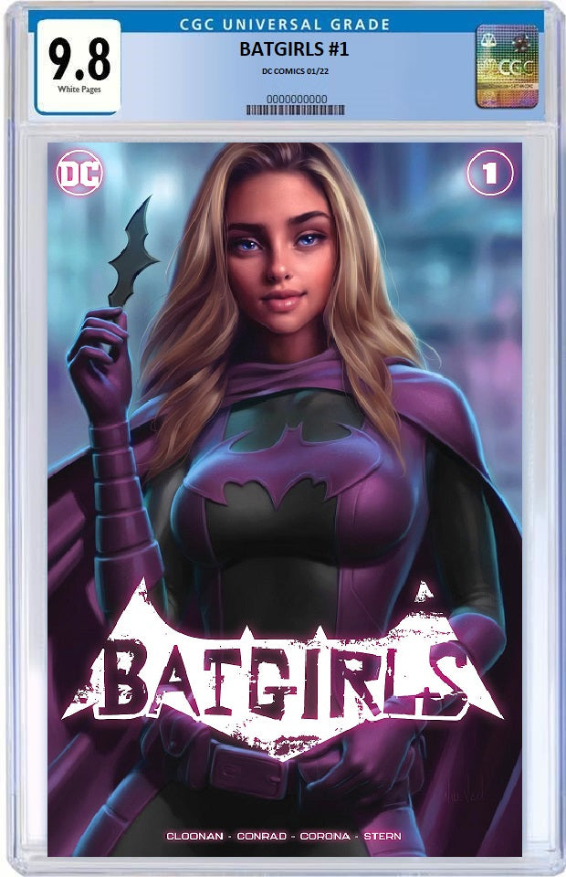 BATGIRLS #1 WILL JACK TRADE DRESS VARIANT LIMITED TO 3000 CGC 9.8 PREORDER