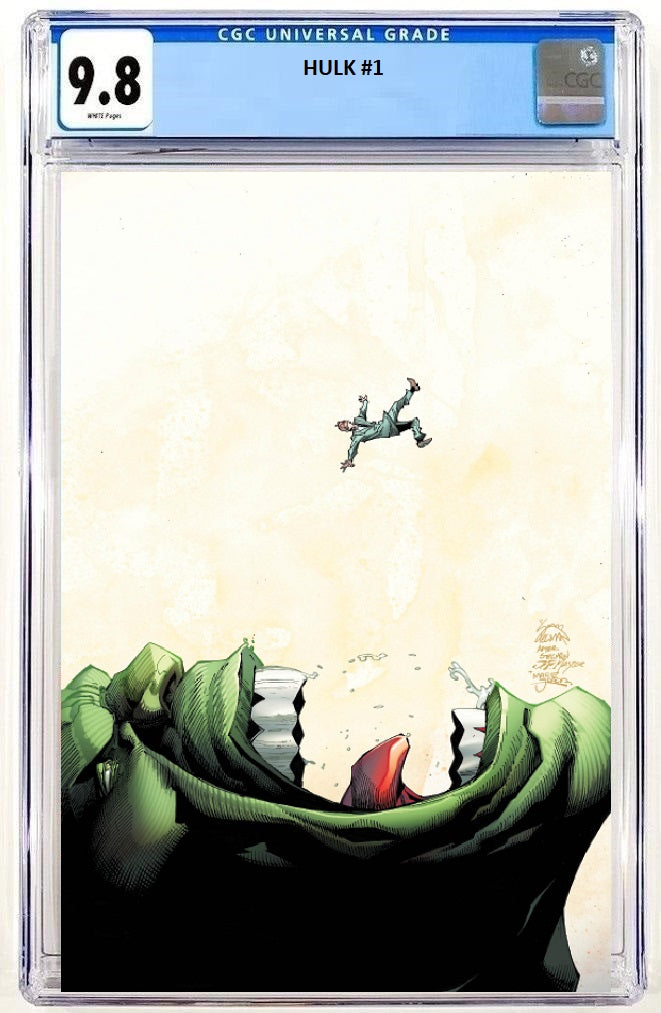 HULK #1 RYAN STEGMAN HOMAGE VIRGIN VARIANT LIMITED TO 1000 CGC 9.8 PREORDER