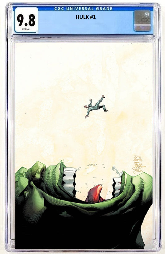 HULK #1 RYAN STEGMAN HOMAGE VIRGIN VARIANT LIMITED TO 1000 CGC 9.8 PREORDER
