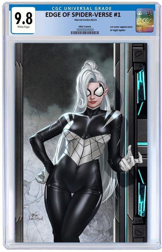 EDGE OF SPIDER-VERSE #1 INHYUK LEE VIRGIN VARIANT LIMITED TO 1000 CGC 9.8 PREORDER