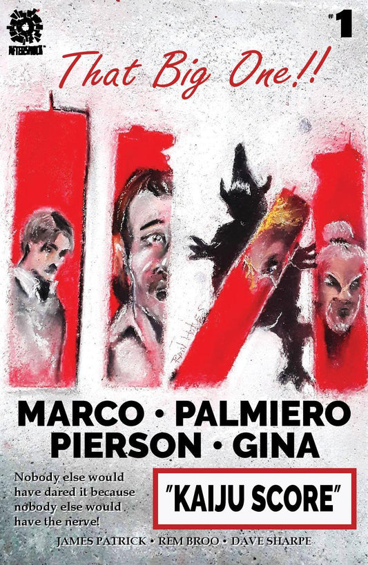 KAIJU SCORE #1 RYAN HOLMES SIDEWALK ART VARIANT LIMITED TO 300