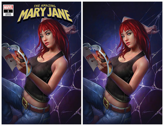 AMAZING MARY JANE #1 SHANNON MAER TRADE/VIRGIN VARIANT SET LIMITED TO 600 SETS