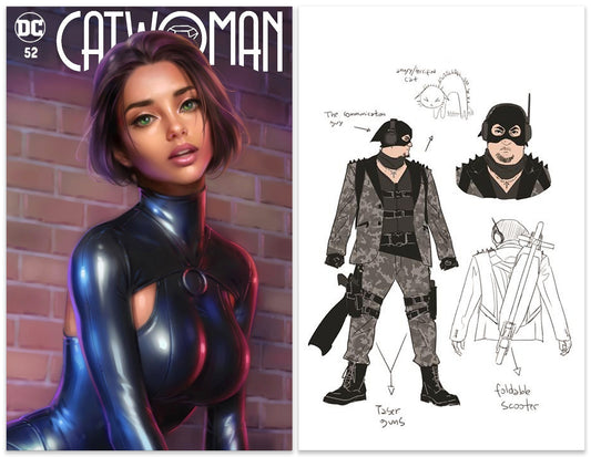 CATWOMAN #52 WILL JACK VARIANT LIMITED TO 800 COPIES WITH NUMBERED COA + 1:25 VARIANT