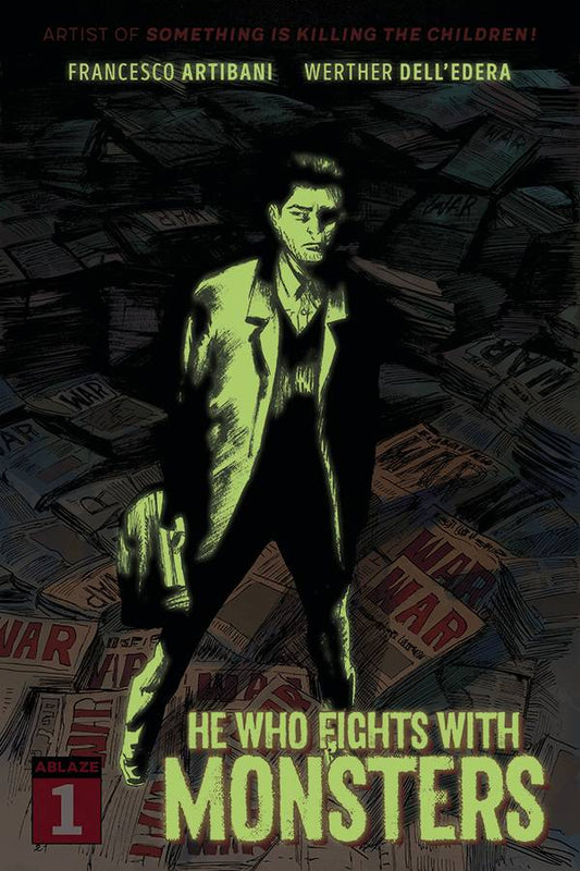 HE WHO FIGHTS WITH MONSTERS #1 1:20 DELL'EDERA GLOW IN DARK VARIANT